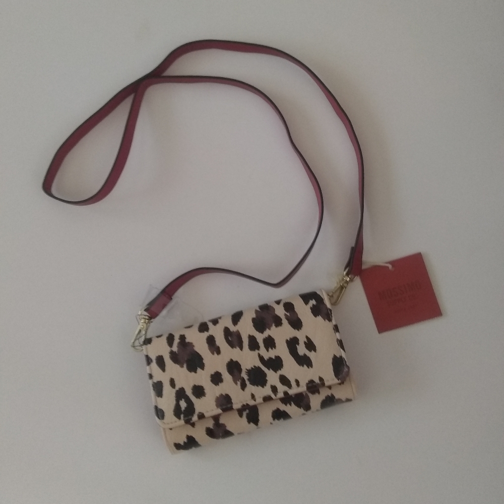Mossimo Supply Co. Leopard Print Crossbody New with Tags